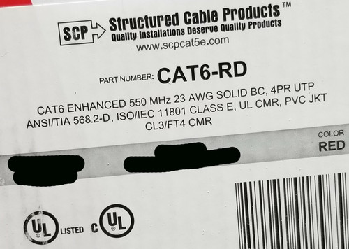 Structured cable products scp - structured, products/scp