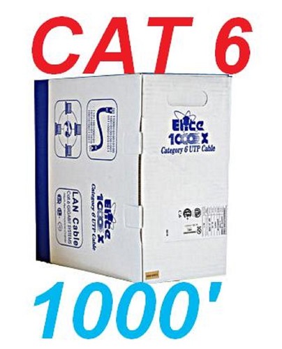 1000 cat6 ethernet lan - ft,